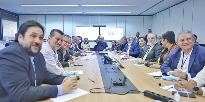 Sindicalistas são recebidos por Lula para debar o mercado de trabalho